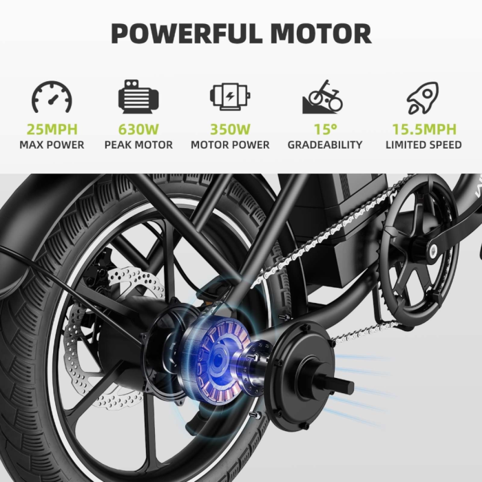 WIND HORSE W2B Electric Folding Bike - Image 3